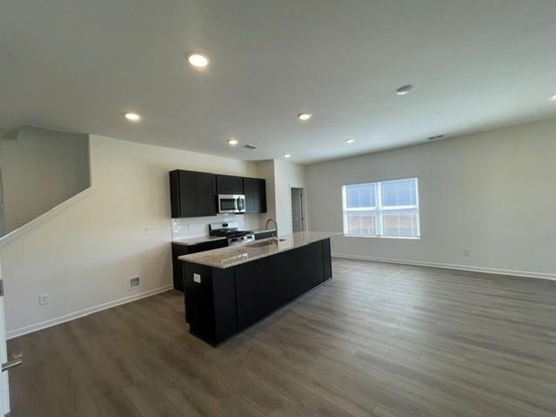 Furnished interior view inside a new home in Salacoa, Calhoun (Image 4).