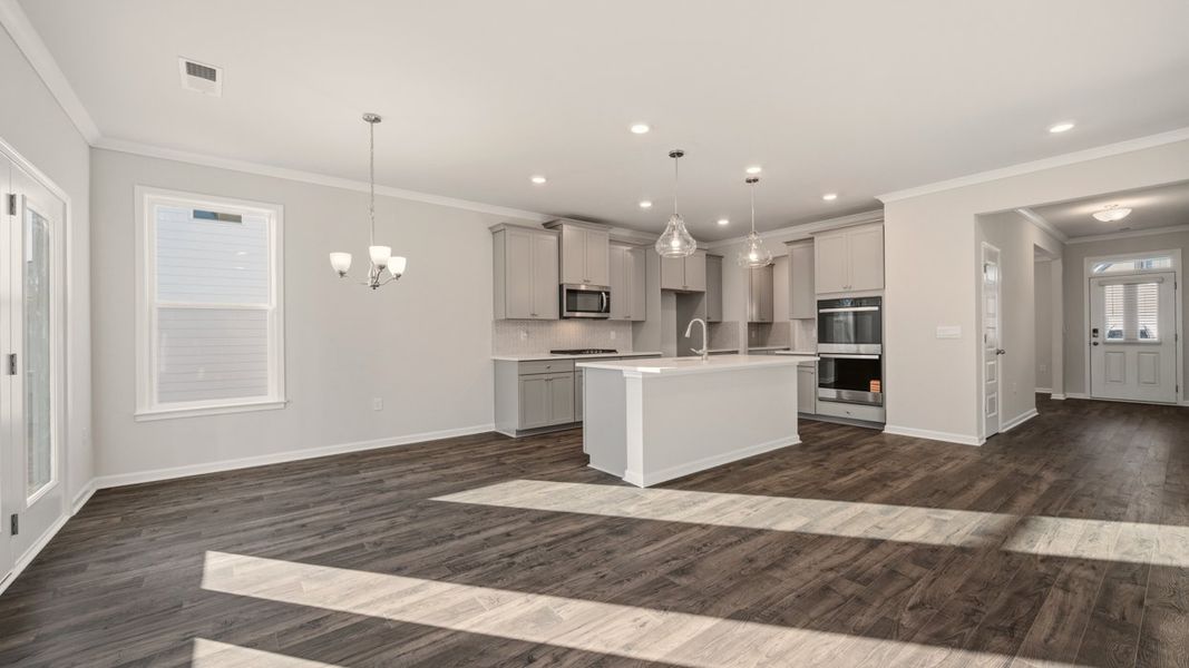 Furnished interior view inside a new home in Wildwood, Covington (Image 4).