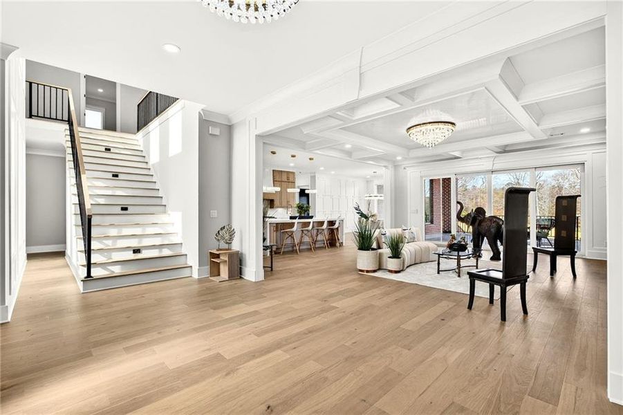 Furnished interior view inside a new home in , Buford (Image 55). Furnished interior view inside a new home in , Buford (Image 55).