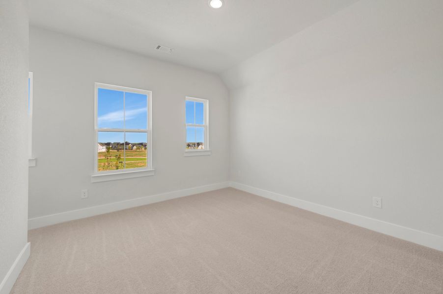 Spacious, unfurnished interior of a new home in Treeline, Justin (Image 27).