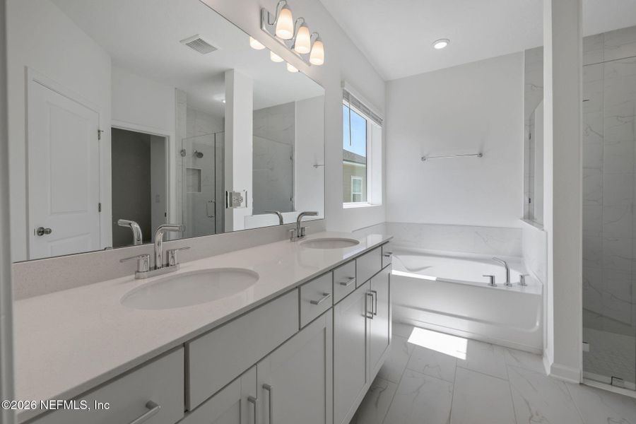 Furnished interior view inside a new home in Hyland Trail, Green Cove Springs (Image 19).