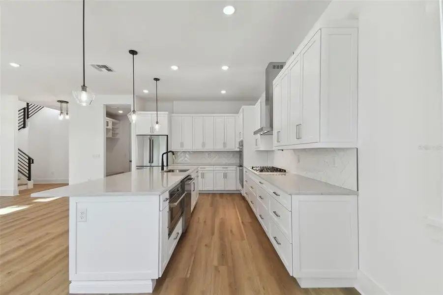 Furnished interior view inside a new home in , Tampa (Image 19).