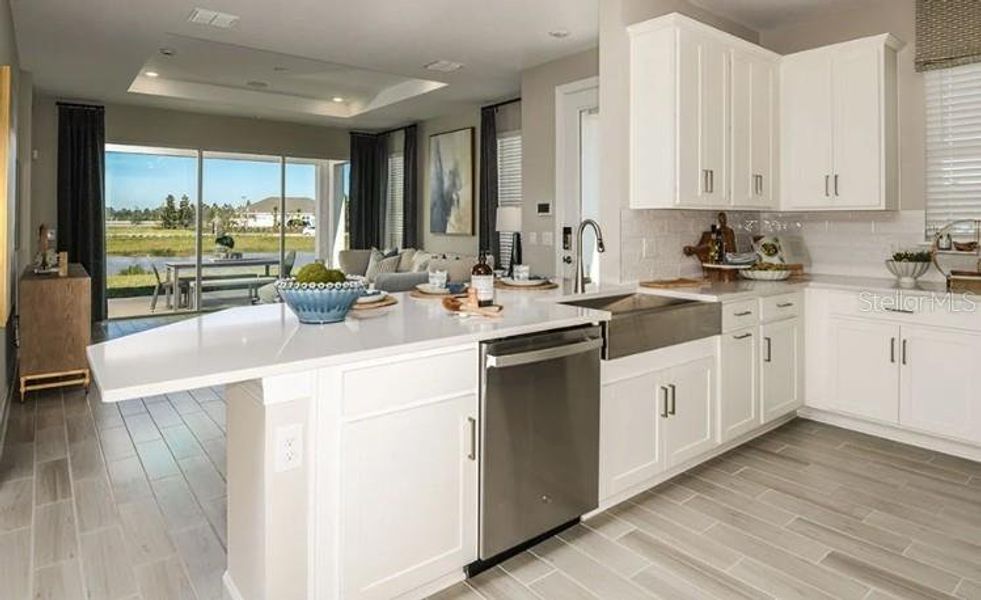 Furnished interior view inside a new home in Skye Ranch Community Group Page, Sarasota (Image 5).