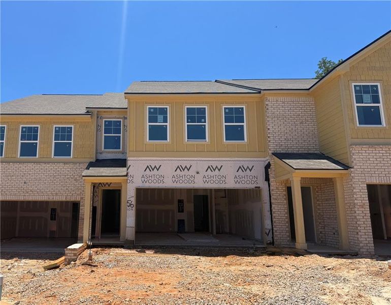 In-progress construction of a new home in Leydenview, Mableton, GA (Image 22).