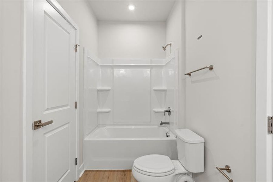 Furnished interior view inside a new home in Lakes at Riverbend Single Family Homes, Navassa (Image 5).