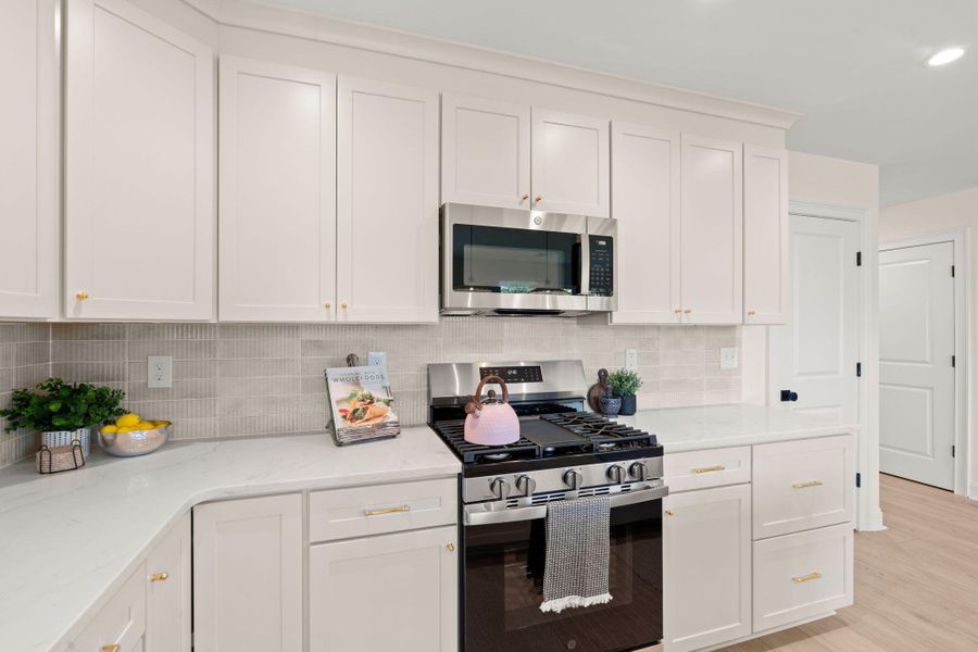 Furnished interior view inside a new home in , Charleston (Image 31).