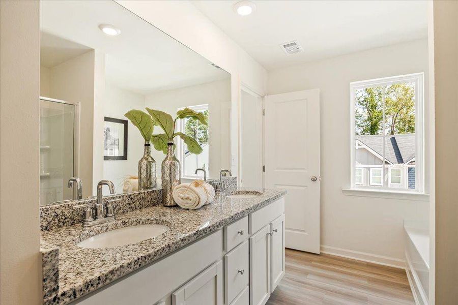 Furnished interior view inside a new home in , Conyers (Image 6).