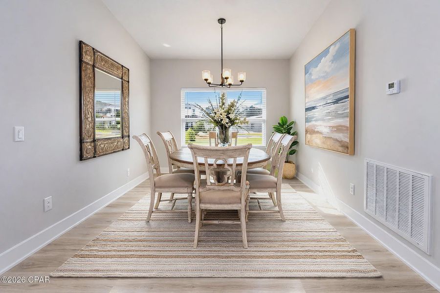 Furnished interior view inside a new home in Parkbrook, Panama City (Image 9).