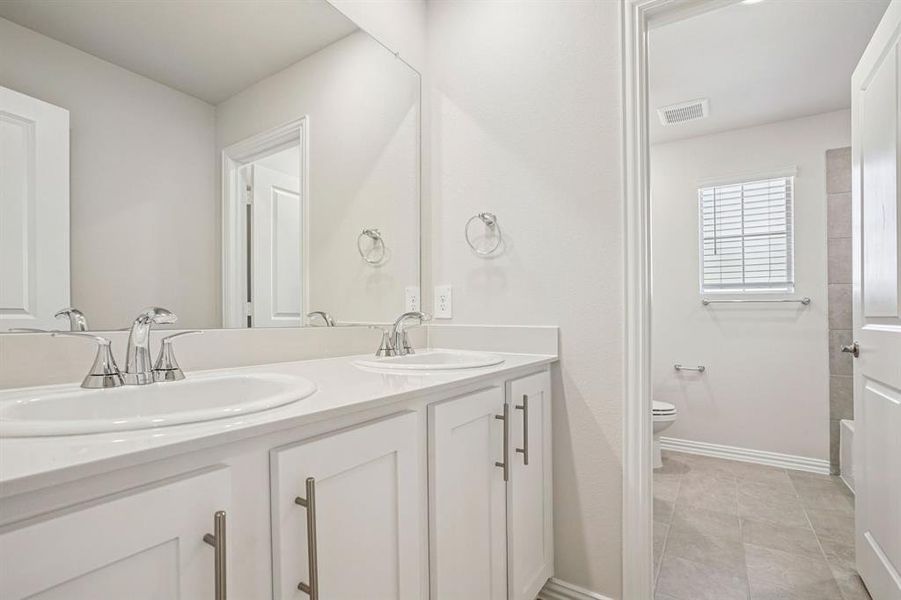 Photo is not of the actual home, but is an inspirational photo of builder’s model home and may depict options, furnishings, and/or decorator features that are not included.