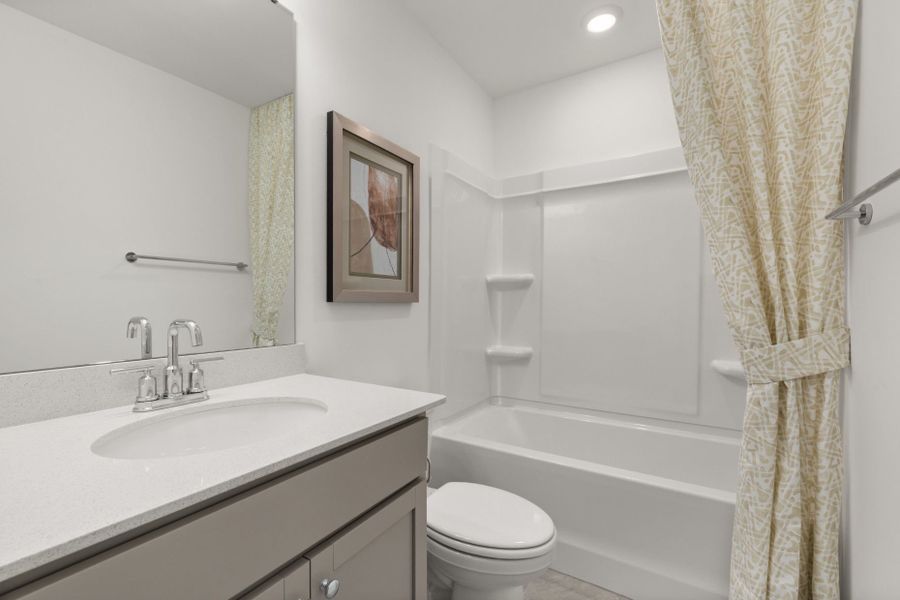 Furnished interior view inside a new home in Flemingfield, Greensboro (Image 13).