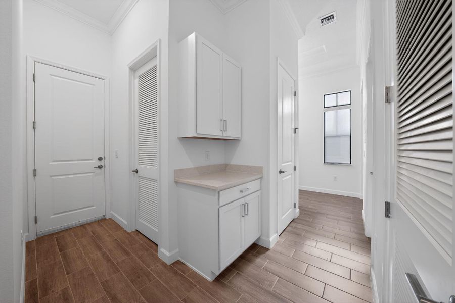 Furnished interior view inside a new home in Tesoro Club, Port St. Lucie (Image 37). Furnished interior view inside a new home in Tesoro Club, Port St. Lucie (Image 37).