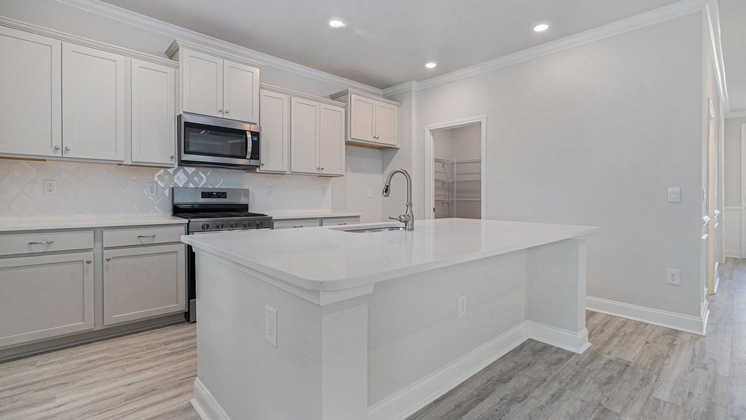 Furnished interior view inside a new home in Chapman Village, Conway (Image 6).