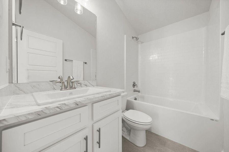 Representative furnished interior of a home built from the 1635 by Adams Homes in Winding Oaks, Weeki Wachee (Image 13).