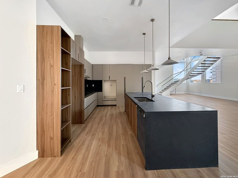 Furnished interior view inside a new home in , San Antonio (Image 3).