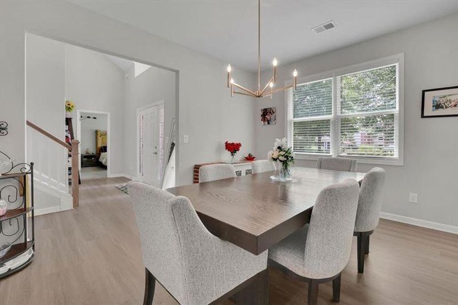 Furnished interior view inside a new home in , Austell (Image 5). Furnished interior view inside a new home in , Austell (Image 5).