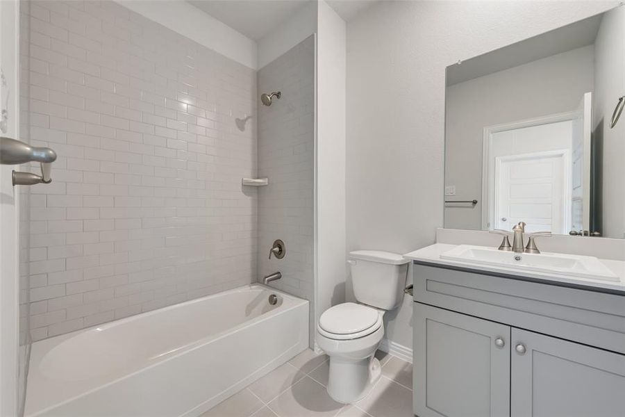 Furnished interior view inside a new home in City Point, North Richland Hills (Image 13). Furnished interior view inside a new home in City Point, North Richland Hills (Image 13).