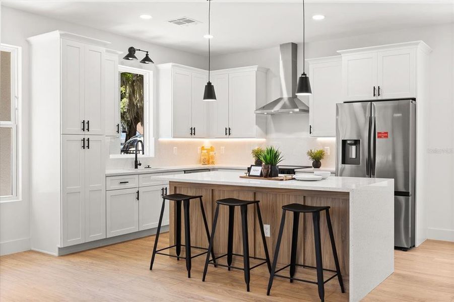 Furnished interior view inside a new home in , Orlando (Image 5).