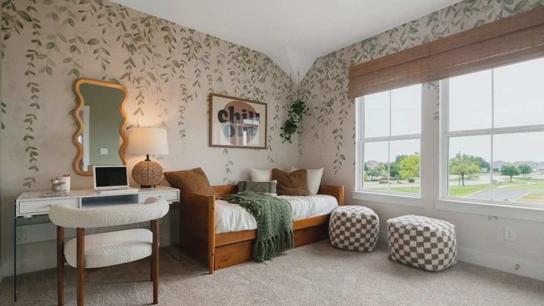 Representative furnished interior of a home built from the Maddy by Chesmar Homes in Santa Rita Ranch, Liberty Hill (Image 18).