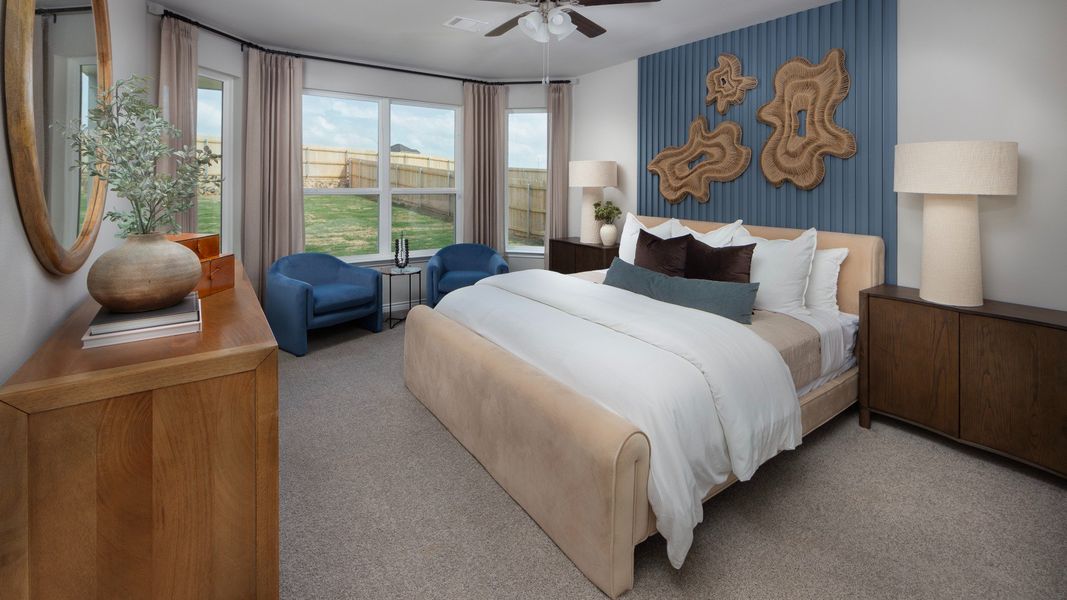 Representative furnished interior of a home built from the The Campbell by Legend Homes in Bluestem, Brookshire (Image 8). Representative furnished interior of a home built from the The Campbell by Legend Homes in Bluestem, Brookshire (Image 8).