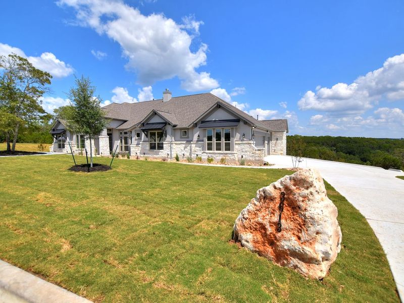 Image 138 representing the Coronado I by Giddens Homes in Clearwater Ranch, Liberty Hill, TX.