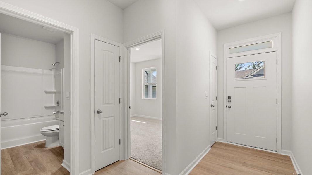 Representative unfurnished interior of a home built from the Freeport by D.R. Horton in Hamptons at Riverwood North, Dallas (Image 15).