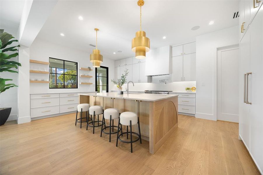 Furnished interior view inside a new home in , Dallas (Image 15).