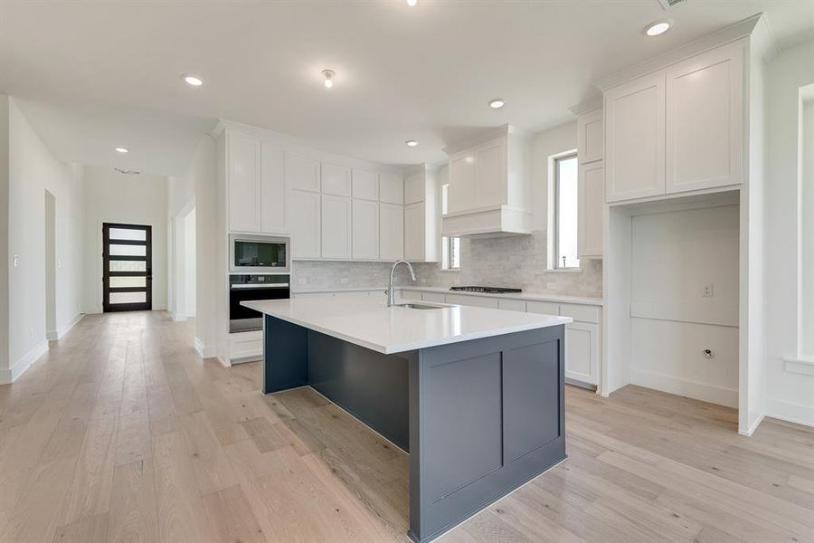 Furnished interior view inside a new home in The Homestead - 62', Rockwall (Image 7).