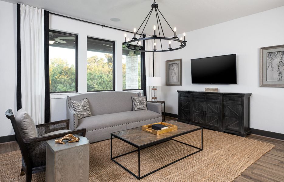 Representative furnished interior of a home built from the Travis by Ashton Woods in Azalea, Brookshire (Image 7). Representative furnished interior of a home built from the Travis by Ashton Woods in Azalea, Brookshire (Image 7).