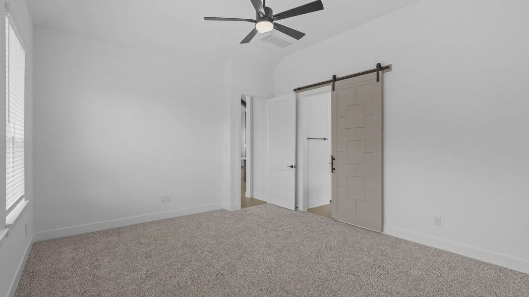 Spacious, unfurnished interior of a new home in Elyson 60's, Katy (Image 29). Spacious, unfurnished interior of a new home in Elyson 60's, Katy (Image 29).