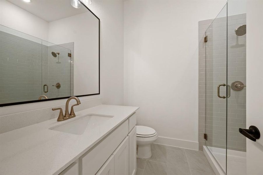 Furnished interior view inside a new home in Parks of Aledo, Aledo (Image 6).