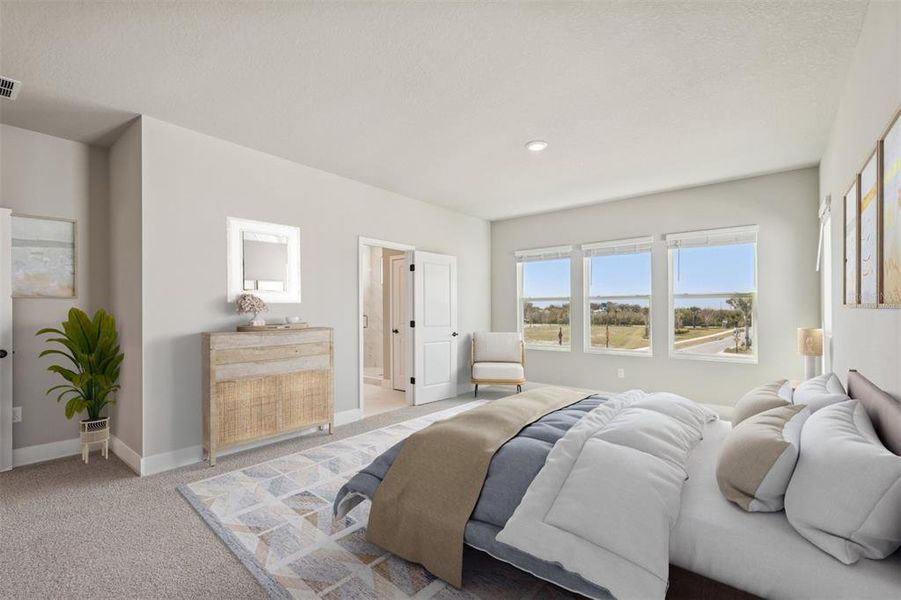 Furnished interior view inside a new home in North River Ranch – Townhomes, Parrish (Image 9).