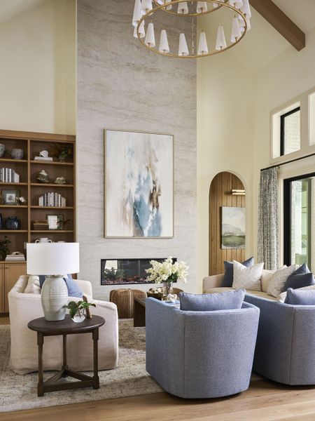 Representative furnished interior of a home built from the Lakeside - SH 5434 by Shaddock Homes in Furst Ranch, Argyle (Image 12).