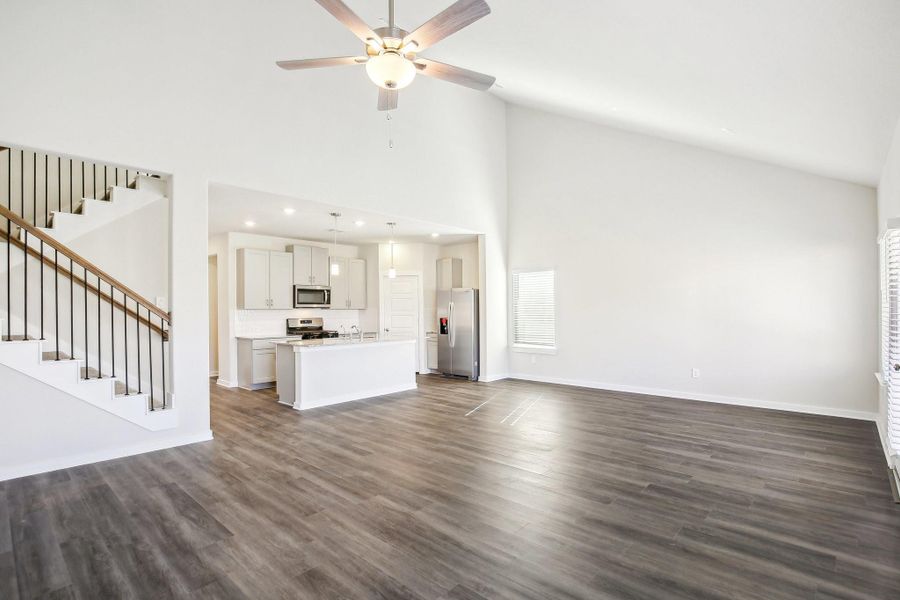 Photo is not of the actual home but is an inspirational photo of builder’s model home and may depict options, furnishings, and/or decorator features that are not included.