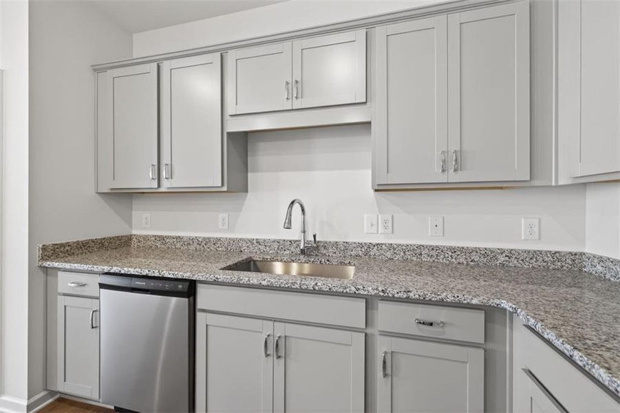 Furnished interior view inside a new home in Townes At The Stiles, Cartersville (Image 5). Furnished interior view inside a new home in Townes At The Stiles, Cartersville (Image 5).