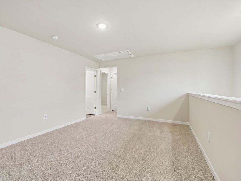 Spacious, unfurnished interior of a new home in Avalon Place - Classic Series, Durham (Image 12). Spacious, unfurnished interior of a new home in Avalon Place - Classic Series, Durham (Image 12).