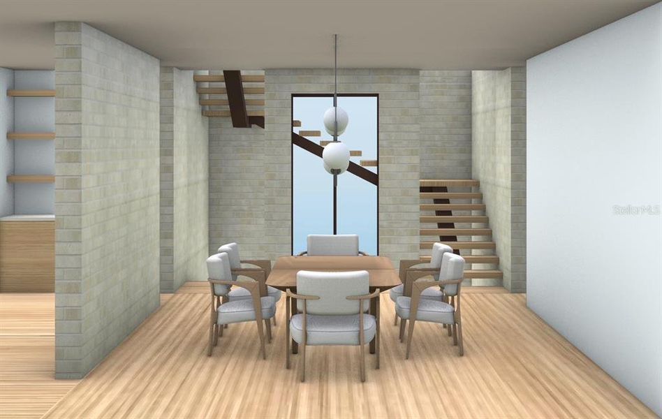 Furnished interior view inside a new home in , Longboat Key (Image 8). Furnished interior view inside a new home in , Longboat Key (Image 8).