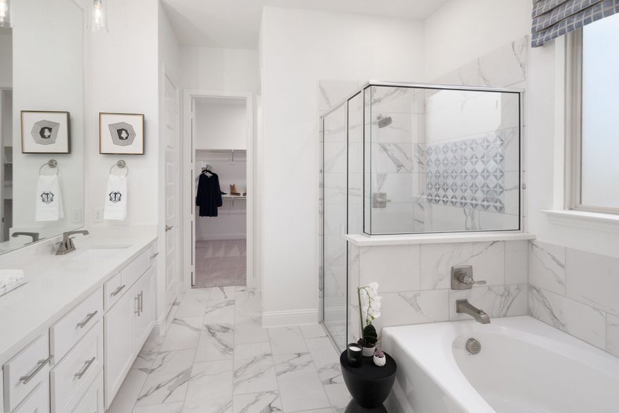 Representative furnished interior of a home built from the Kirby by UnionMain Homes in Cambridge Crossing, Celina (Image 41). Representative furnished interior of a home built from the Kirby by UnionMain Homes in Cambridge Crossing, Celina (Image 41).