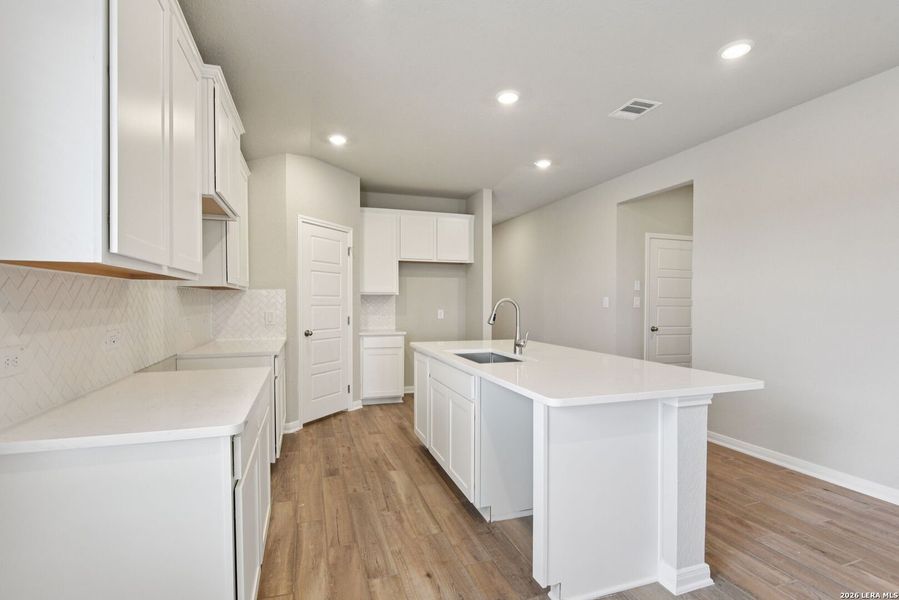 Furnished interior view inside a new home in Sagebrooke - Premier Series, San Antonio (Image 9).