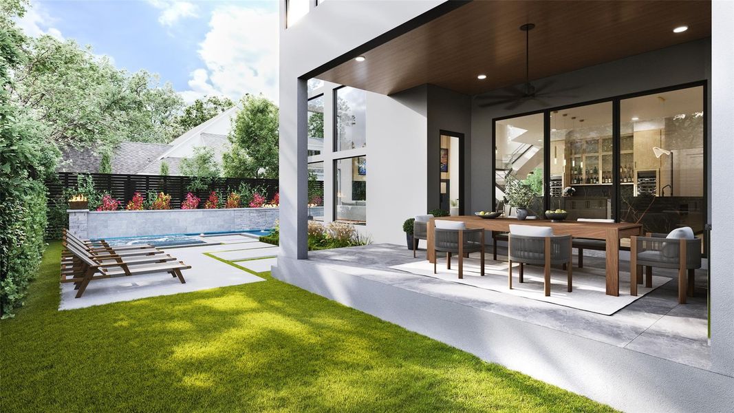 Builder's Pool renderings