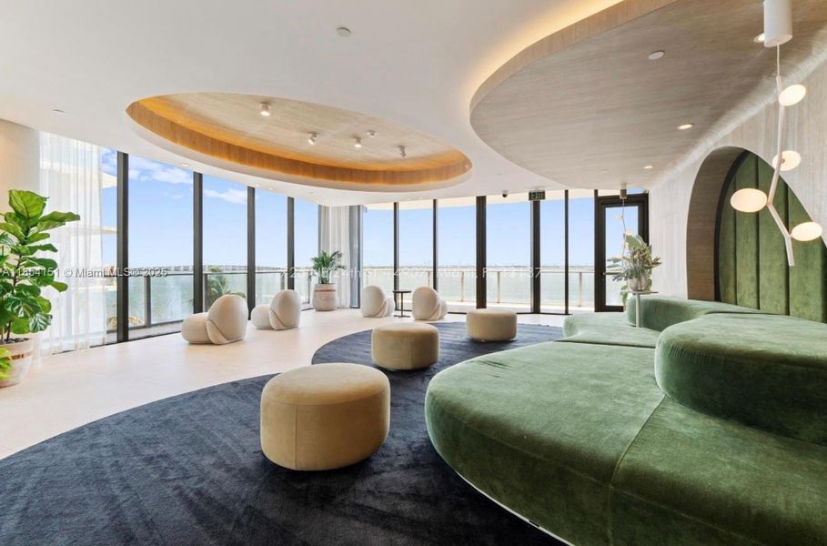 Furnished interior view inside a new home in , Miami (Image 7).