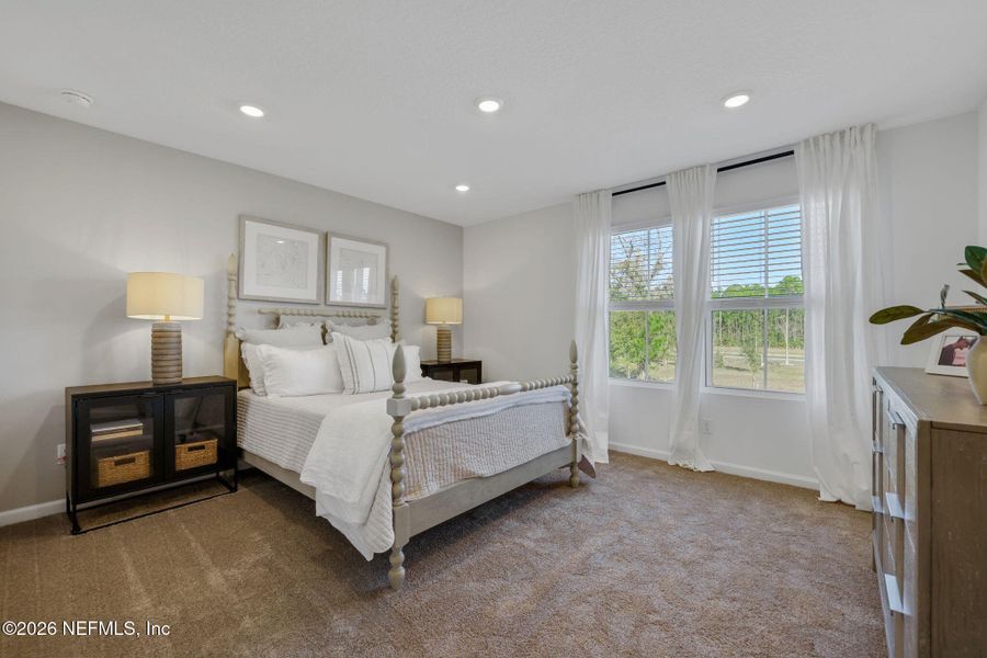 Furnished interior view inside a new home in , Jacksonville (Image 19).