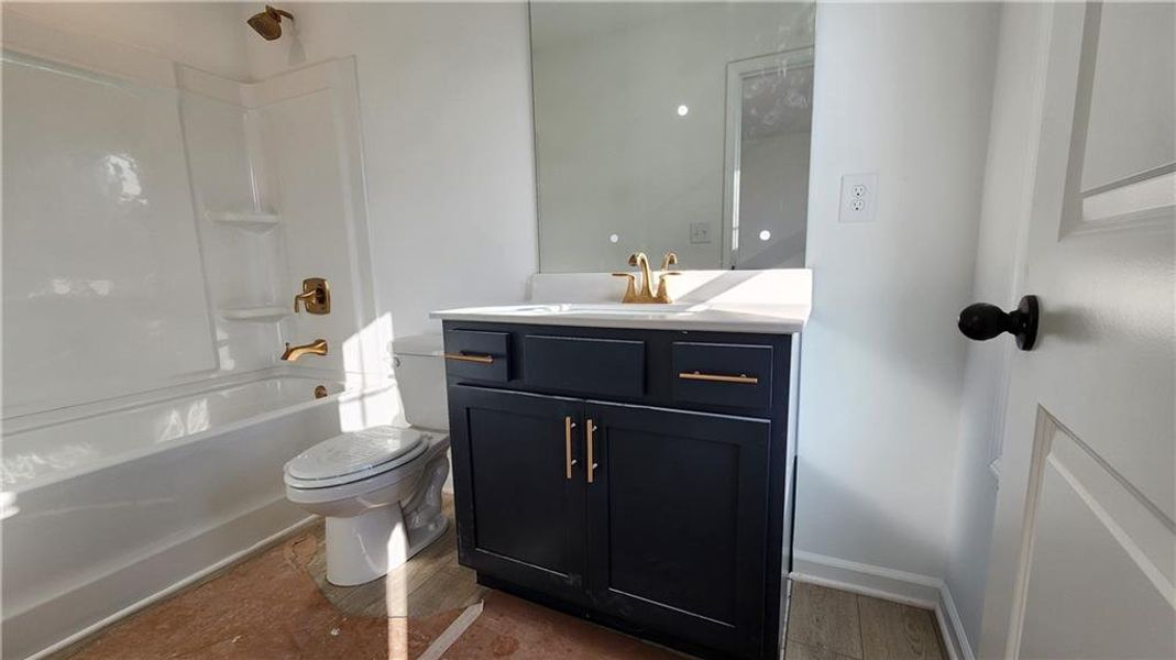 Furnished interior view inside a new home in The Estates at Casteel, Bethlehem (Image 8).