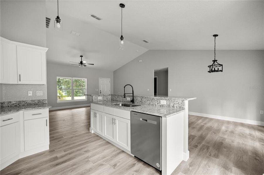 Furnished interior view inside a new home in , Ocala (Image 8).