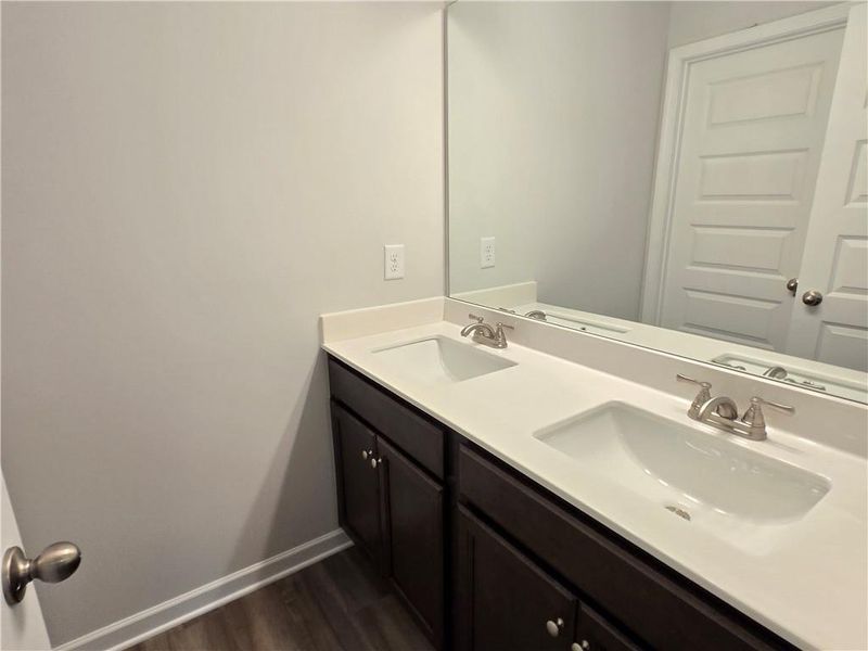 Furnished interior view inside a new home in Enclave at Logan Point, Loganville (Image 10).