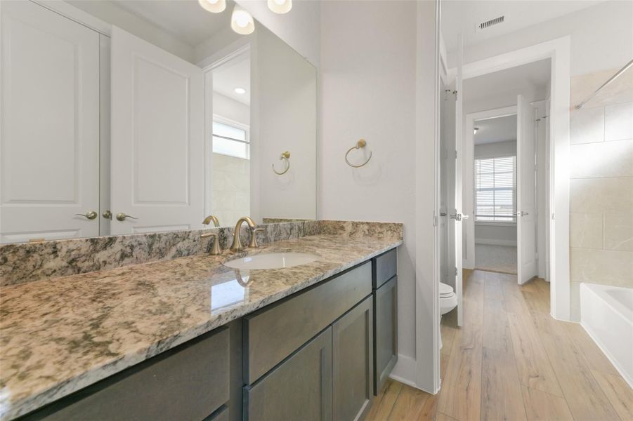 Furnished interior view inside a new home in Lago Mar, La Marque (Image 14).