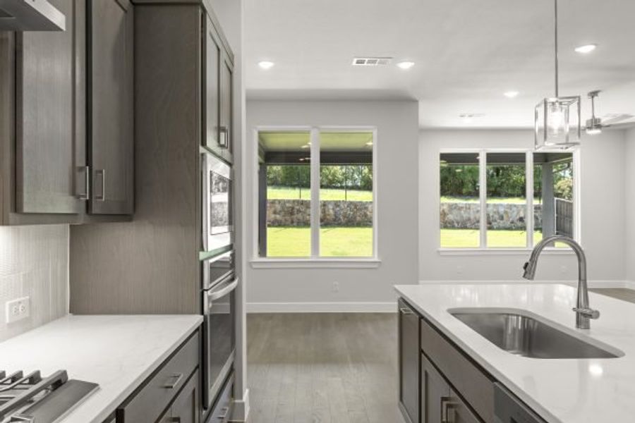 Furnished interior view inside a new home in The Highlands, Rockwall (Image 14).