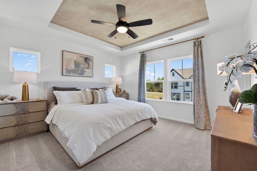 Representative furnished interior of a home built from the Breckenridge II by Taylor Morrison in Indian Trail Townhomes, Indian Trail (Image 6).