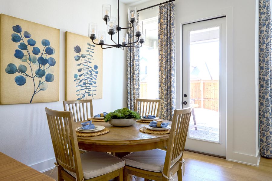 Furnished interior view inside a new home in Edgewater, Royse City (Image 9).