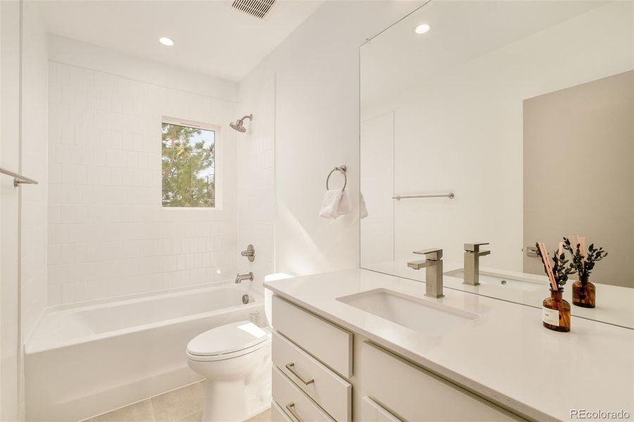 Furnished interior view inside a new home in , Denver (Image 13).