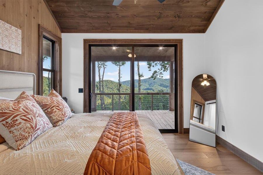 Furnished interior view inside a new home in , Blue Ridge (Image 44).